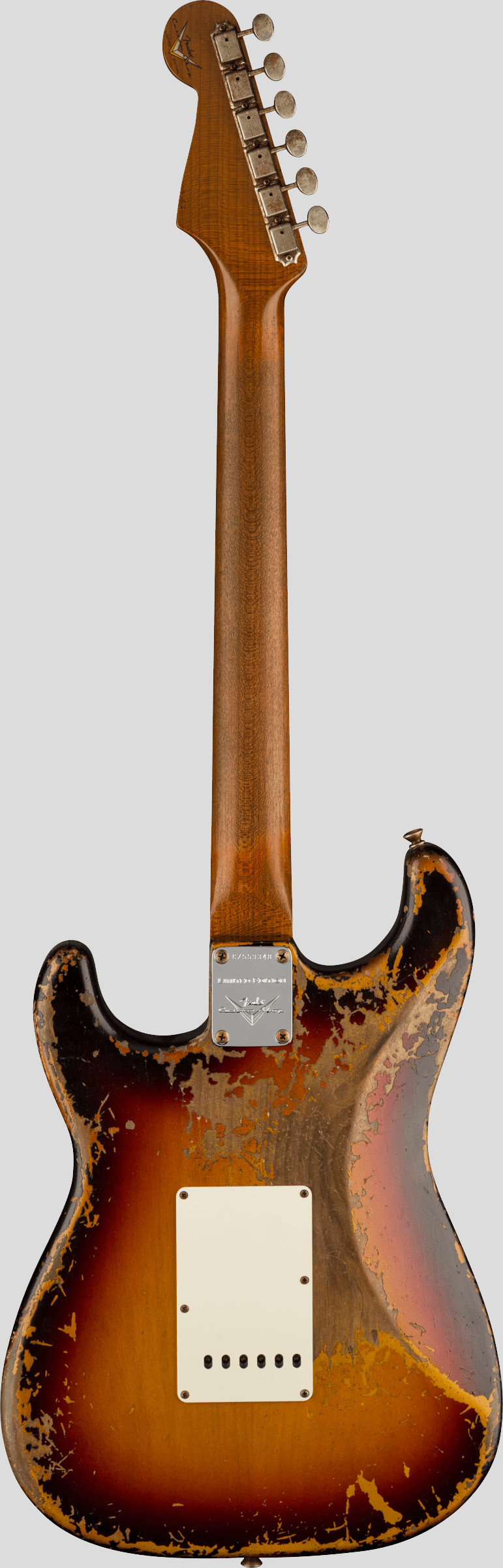 Fender Custom Shop Limited Edition Roasted 61 Stratocaster Aged 3-Color Sunburst SHR 2