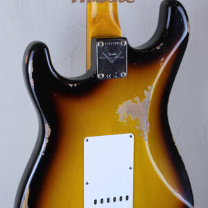Fender Custom Shop Time Machine 1961 Stratocaster Super Faded Aged 3-Color Sunburst Heavy Relic 5