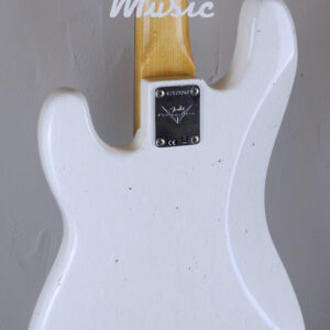 Fender Custom Shop Time Machine 1963 Precision Bass Aged Olympic White Journeyman Relic 13/07/2023 5
