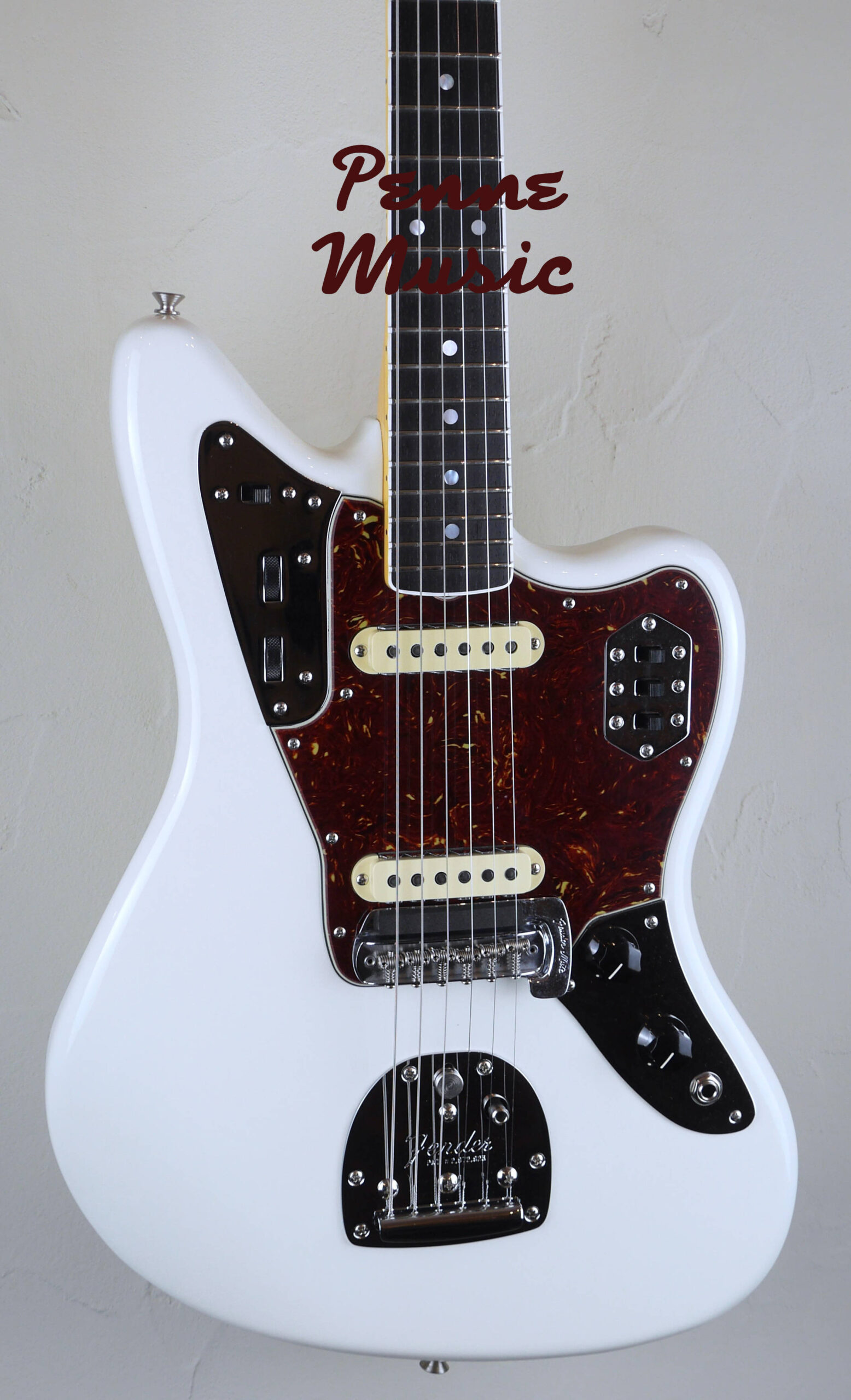 Fender Custom Shop Time Machine 1966 Jaguar Aged Olympic White DCC 4