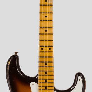 Fender Custom Shop Time Machine 58 Stratocaster Faded Aged Chocolate 3-Color Sunburst Relic 1