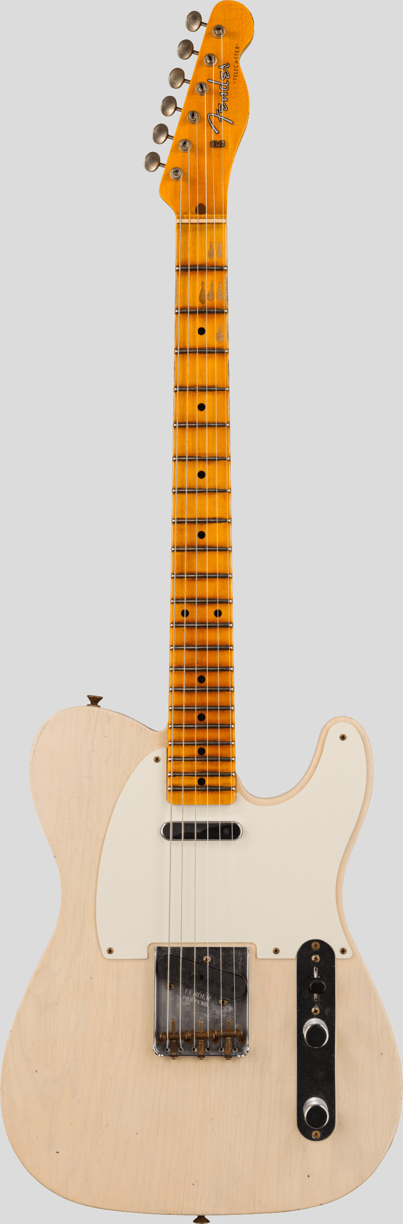 Fender Custom Shop Time Machine 58 Telecaster Aged White Blonde J.Relic 1