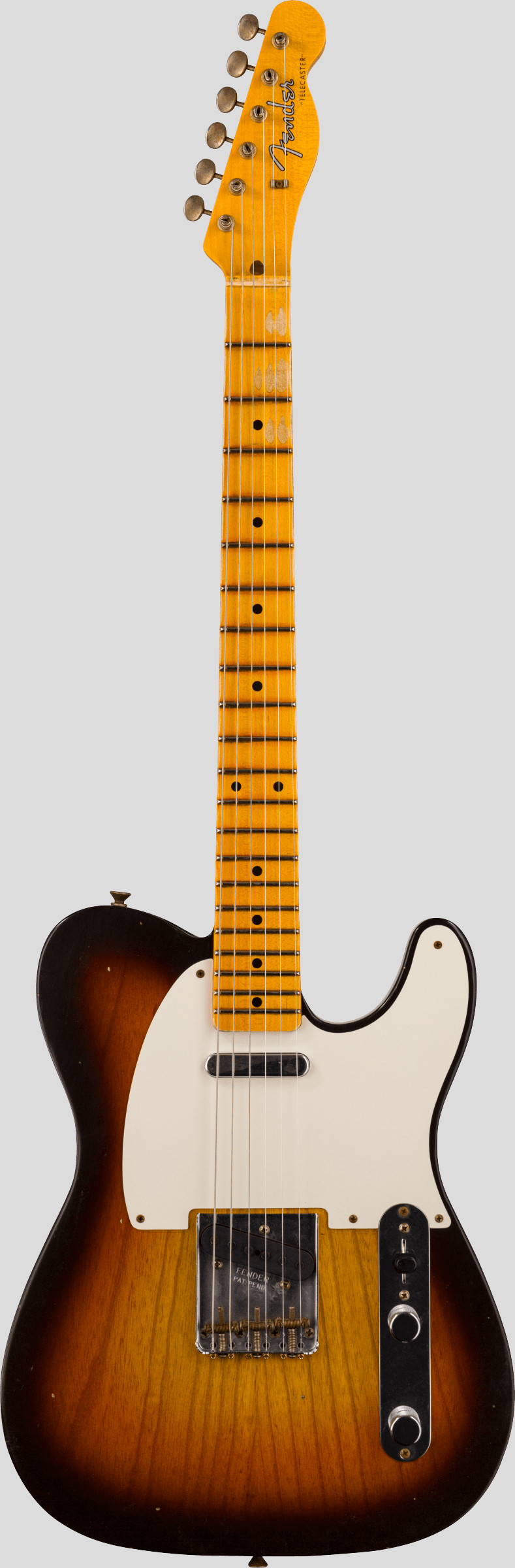 Fender Custom Shop Time Machine 58 Telecaster Wide Fade 3-Color Sunburst J.Relic 1