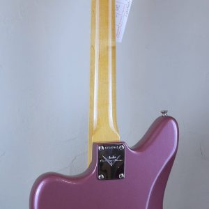 Fender Custom Shop Time Machine 64 Jaguar 2019 Aged Burgundy Mist Metallic LCC 3