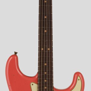 Fender Custom Shop Time Machine 64 Stratocaster Faded Aged Fiesta Red J.Relic 1