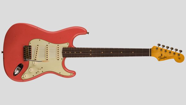 Fender Custom Shop Time Machine 64 Strato Faded Aged Fiesta Red Journeyman Relic 9235001580