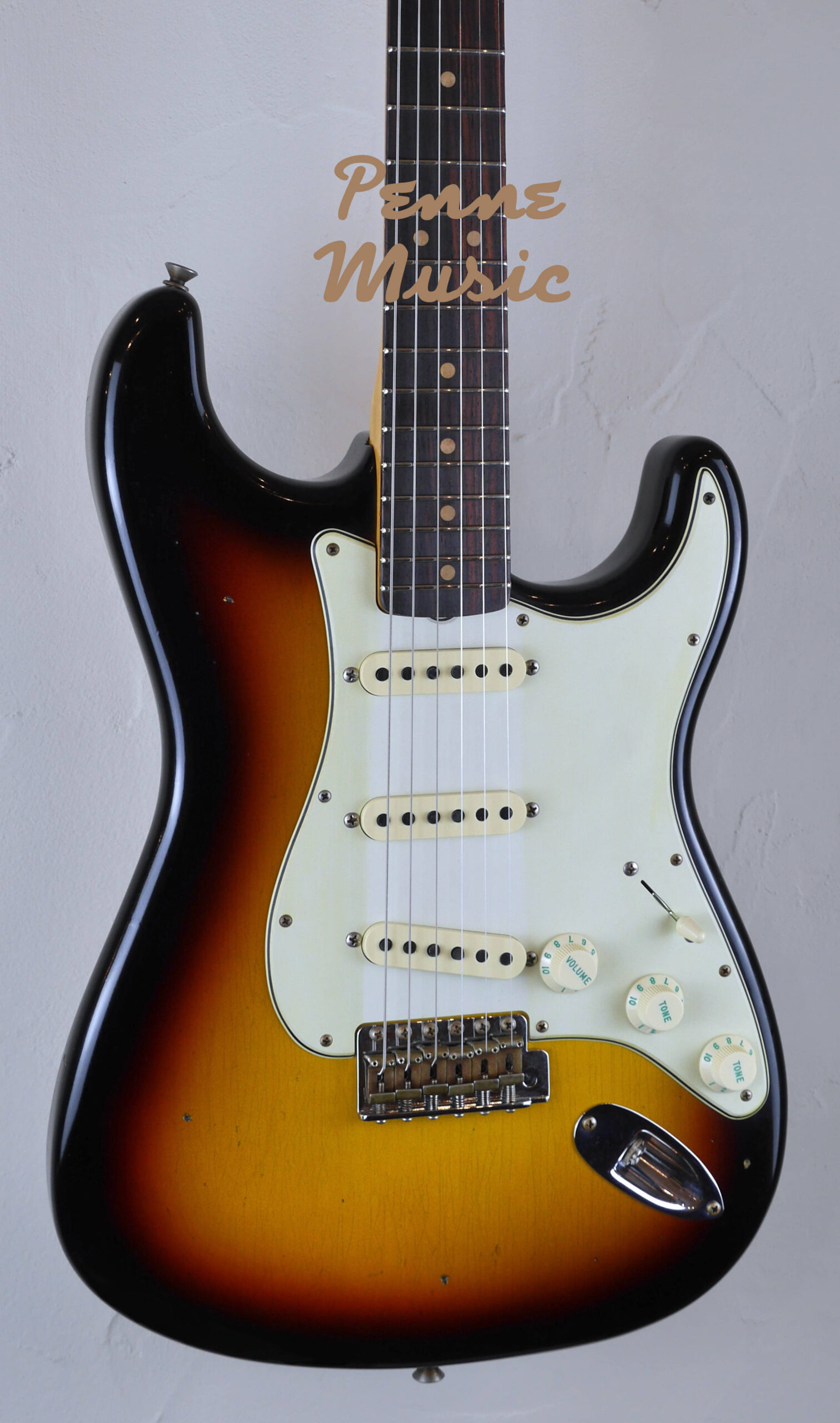 Fender Custom Shop Time Machine 1964 Stratocaster Target 3-Color Sunburst J.Relic 4