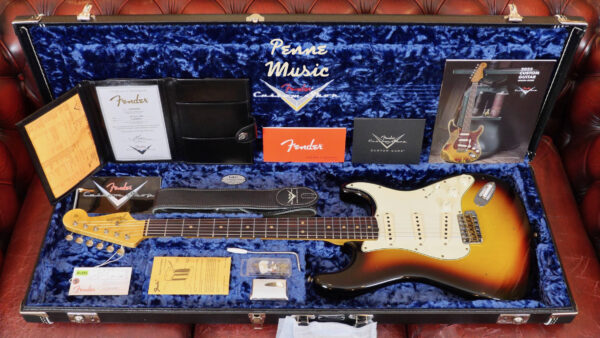 Fender Custom Shop Time Machine 1964 Stratocaster Target 3-C Sunburst Journeyman Relic 9235001577