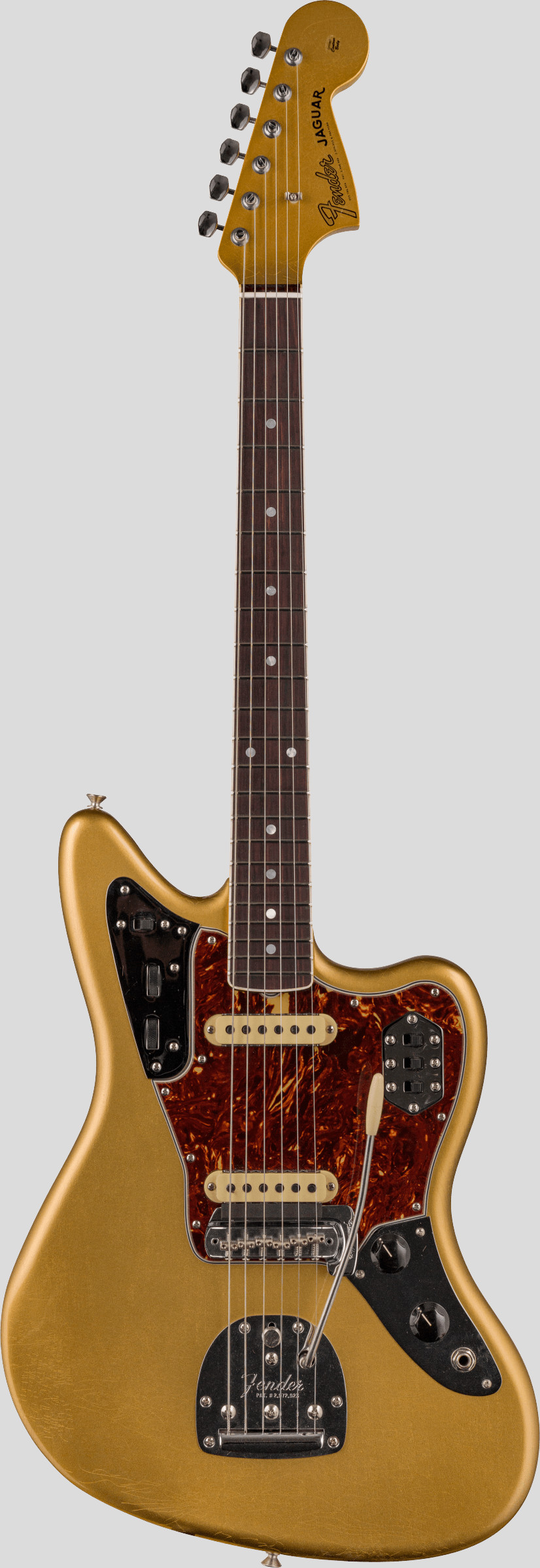 Fender Custom Shop Time Machine 66 Jaguar Aztec Gold DCC 1