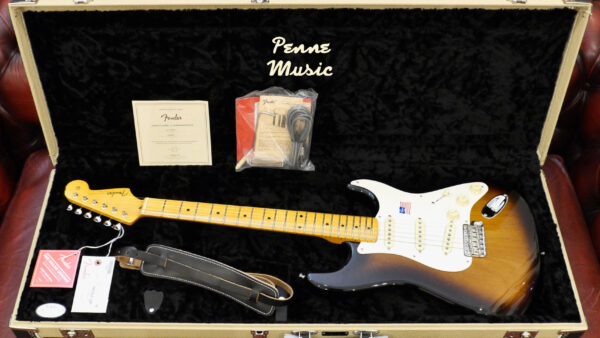 Fender Eric Johnson Stratocaster 2-C Sunburst 0117702803 Made in Usa inclusa custodia rigida