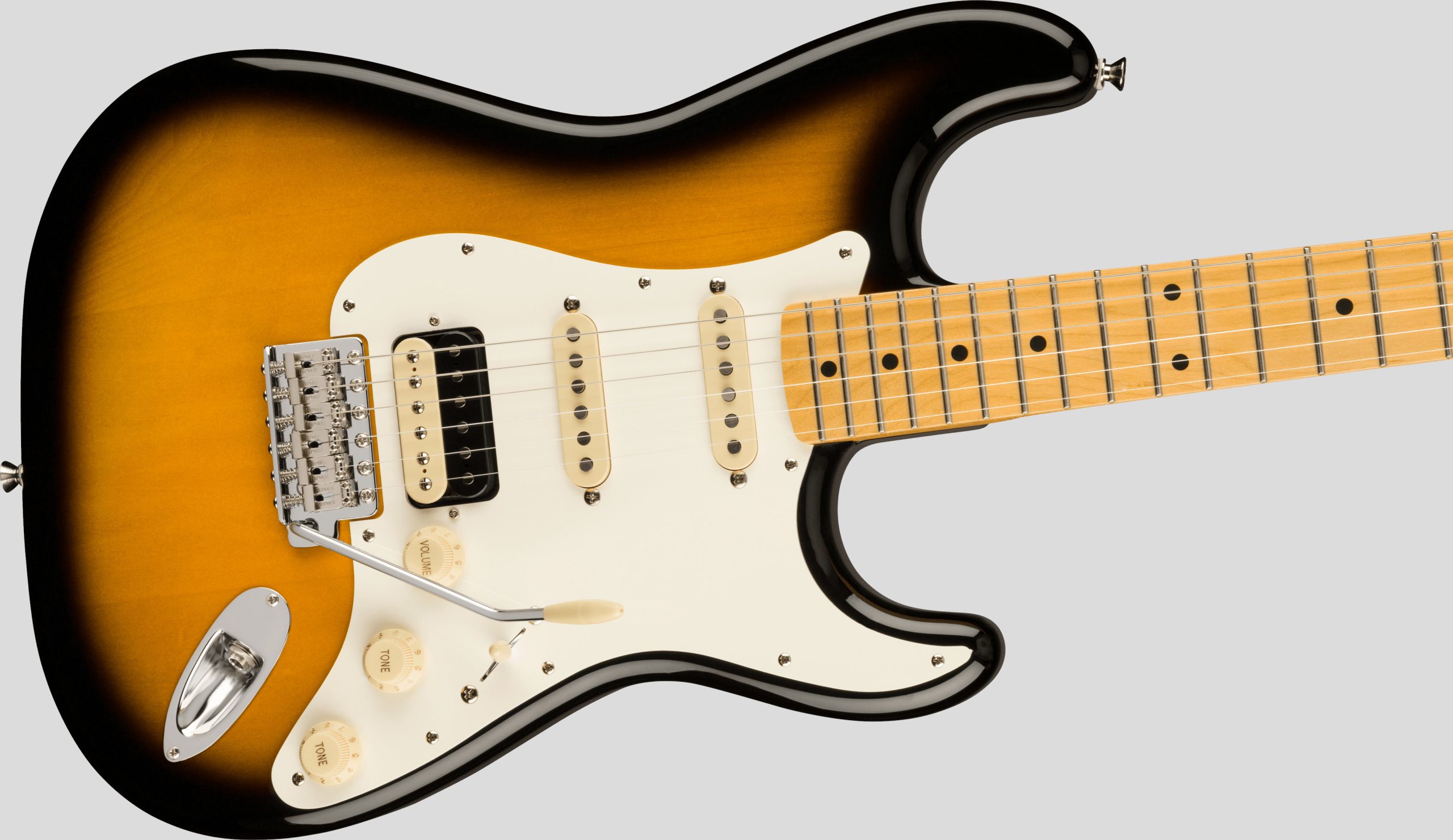 Fender JV Modified 50 Stratocaster HSS 2-Color Sunburst 3