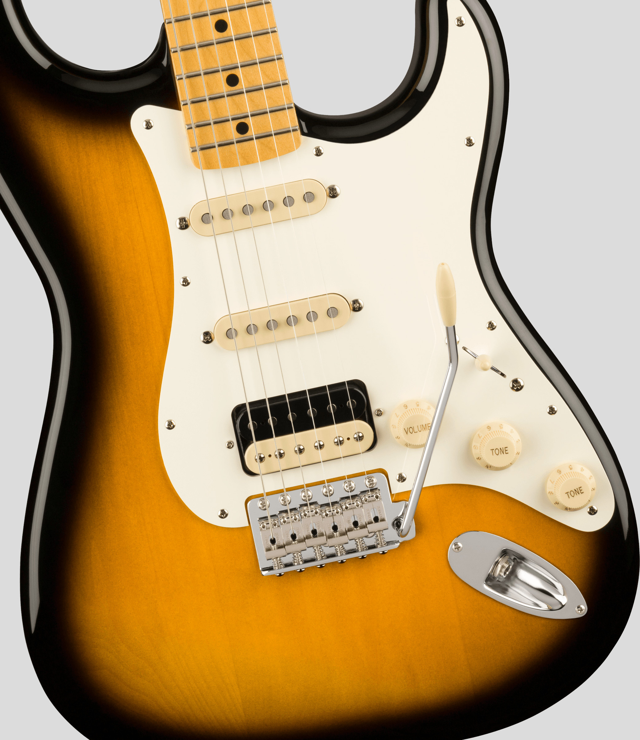 Fender JV Modified 50 Stratocaster HSS 2-Color Sunburst 4