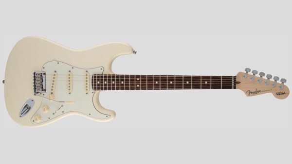 Fender Jeff Beck Stratocaster Olympic White 0119600805 Made in Usa inclusa custodia rigida Fender