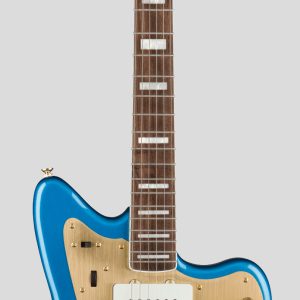 Squier by Fender 40th Anniversary Jazzmaster Gold Edition Lake Placid Blue 1