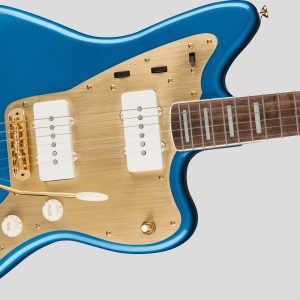 Squier by Fender 40th Anniversary Jazzmaster Gold Edition Lake Placid Blue 3