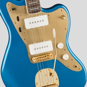 Squier by Fender 40th Anniversary Jazzmaster Gold Edition Lake Placid Blue 4