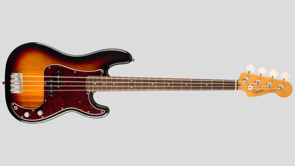 Squier by Fender Classic Vibe 60 Precision Bass 3-Color Sunburst 0374510500 con custodia Fender omaggio