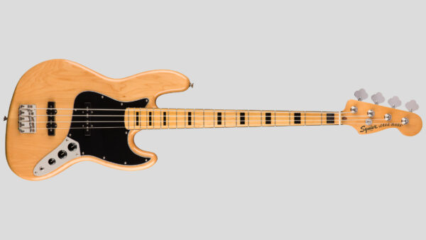 Squier by Fender Classic Vibe 70 Jazz Bass Natural 0374540521 con custodia Fender in omaggio