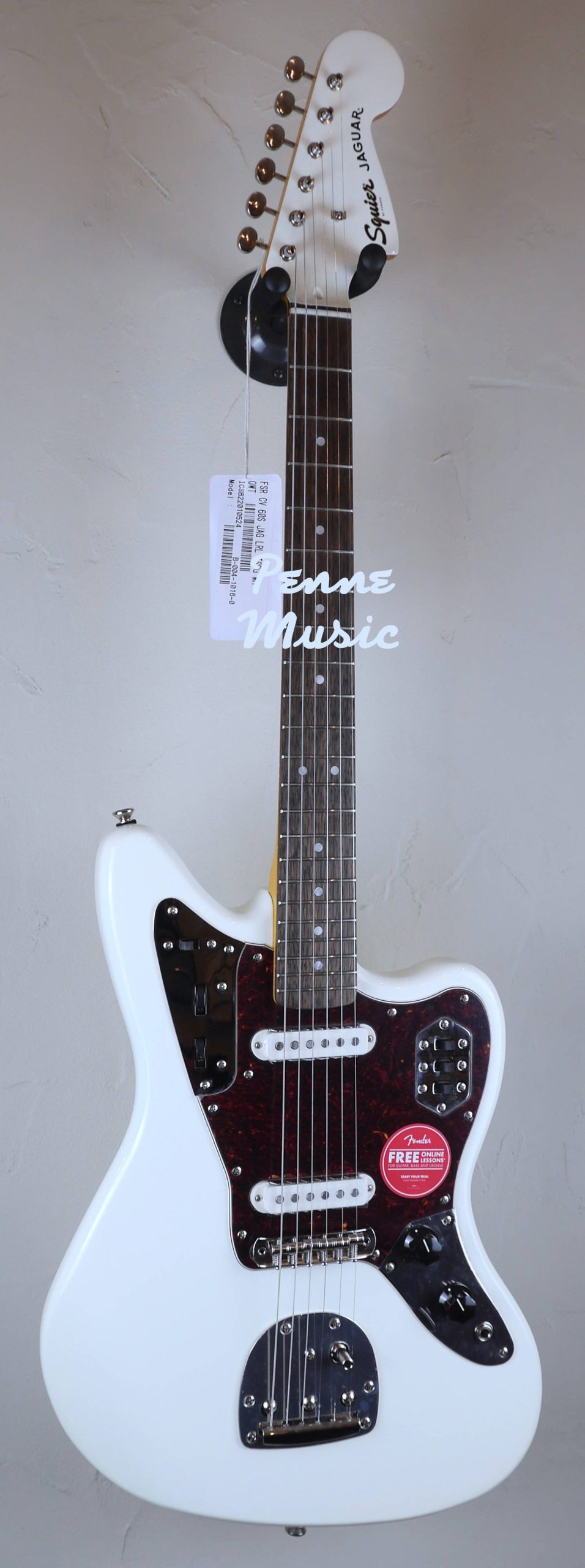 Squier by Fender Limited Edition Classic Vibe 60 Jaguar Olympic White 1