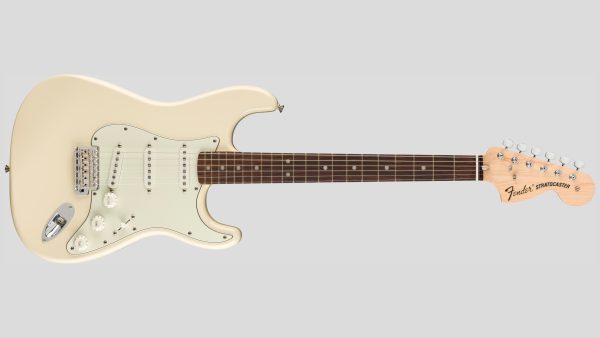 Fender Albert Hammond Jr. Stratocaster Olympic White 0146810305 inclusa custodia Fender