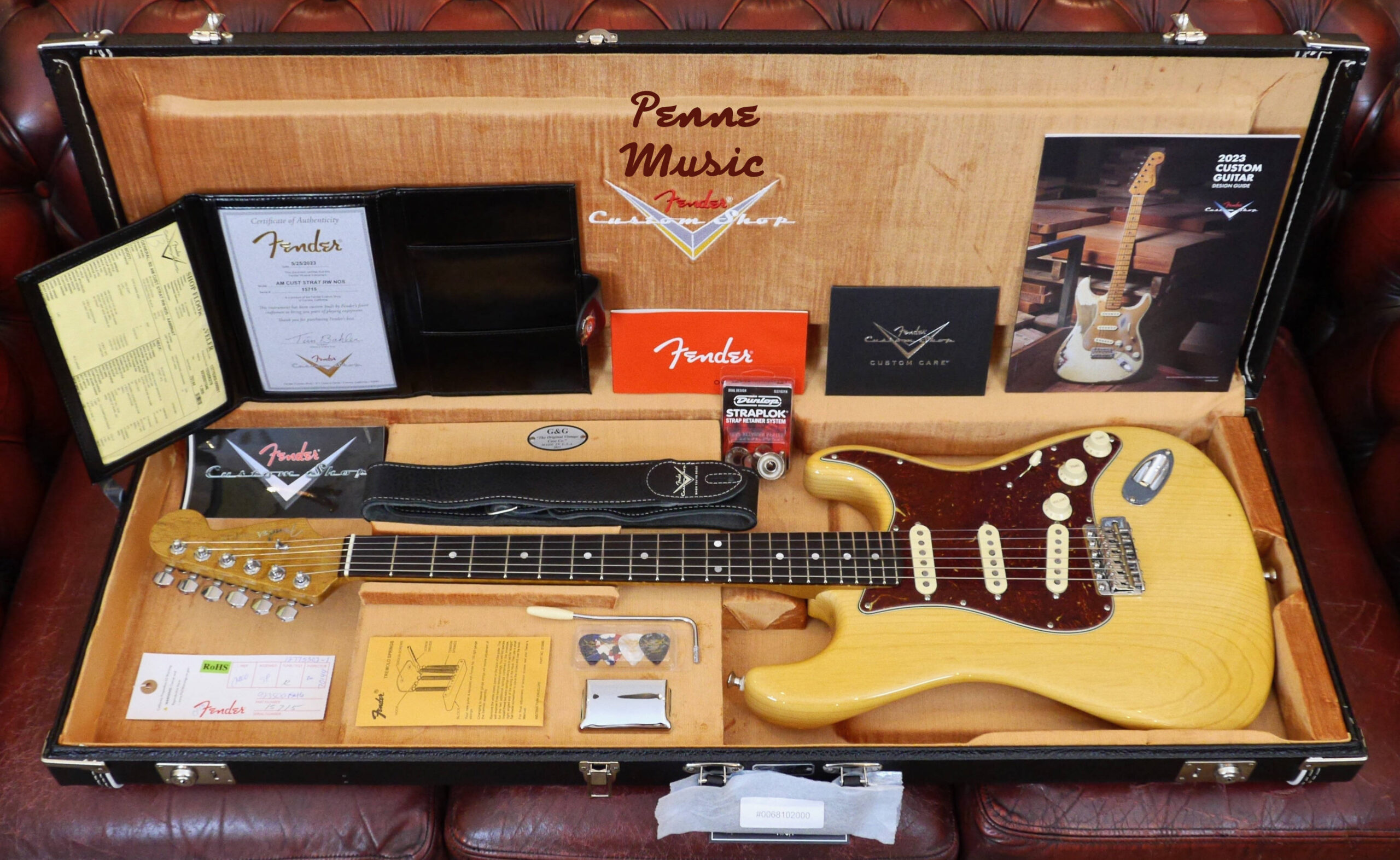 Fender Custom Shop American Custom Stratocaster Amber Natural NOS 1