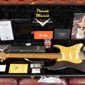 Fender Custom Shop American Custom Stratocaster Ebony Transparent NOS 09/03/2023 1