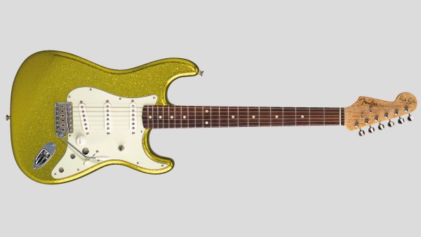 Fender Custom Shop Dick Dale Stratocaster Chartreuse Sparkle 9235001316 Made in Usa