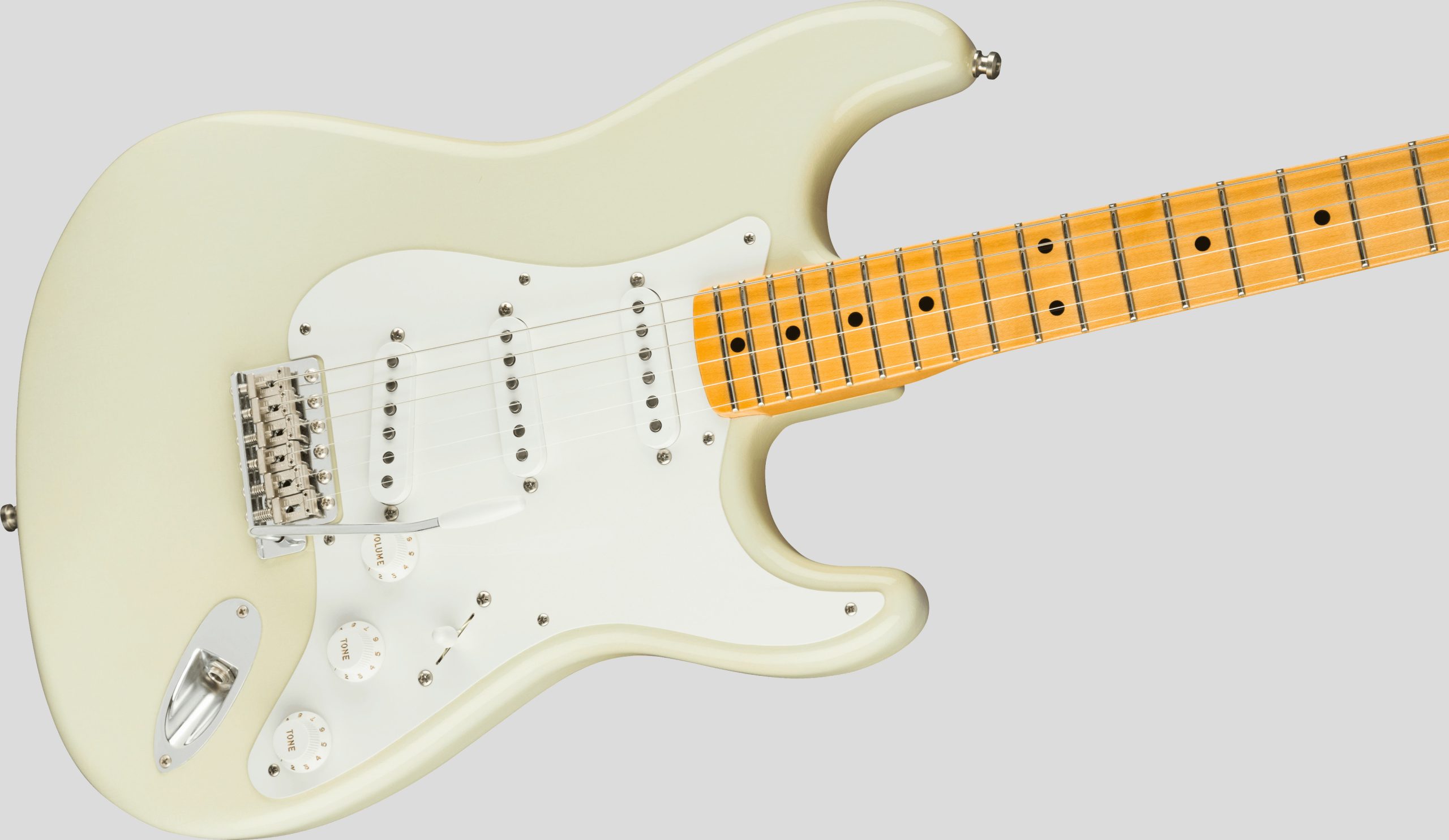 Fender Custom Shop Jimmie Vaughan Stratocaster Aged Olympic White DCC 3