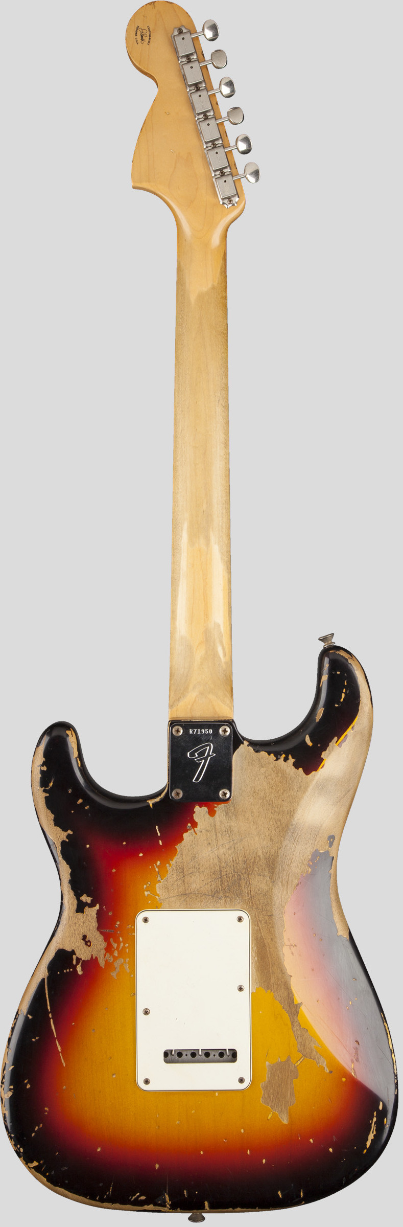 Fender Custom Shop Michael Landau 68 Stratocaster Bleached 3-Color Sunburst Relic 2