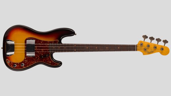 Fender Custom Shop Time Machine 63 Precision Bass Aged 3-C Sunburst Journeyman Relic 9235001589
