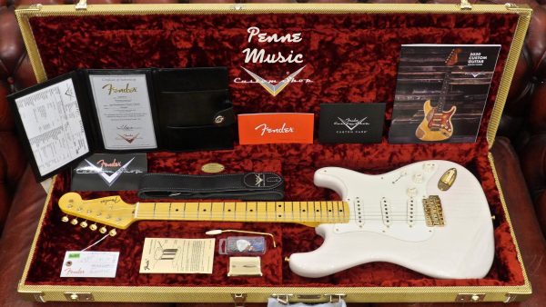 Fender Custom Shop Vintage Custom 57 Stratocaster Aged White Blonde NOS 9235000859 Made in Usa
