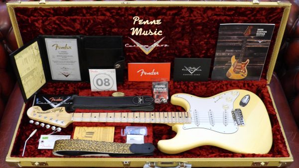 Fender Custom Shop Yngwie Malmsteen Stratocaster Vintage White NOS 9235000894 Made in Usa