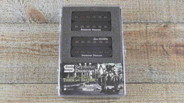 Seymour Duncan Dave Mustaine Thrash Factor Humbucker Set Matte Black 11108-18-B