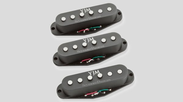 Seymour Duncan Yngwie Malmsteen YJM Fury Stratocaster Set Black 11203-32-BK Made in Usa