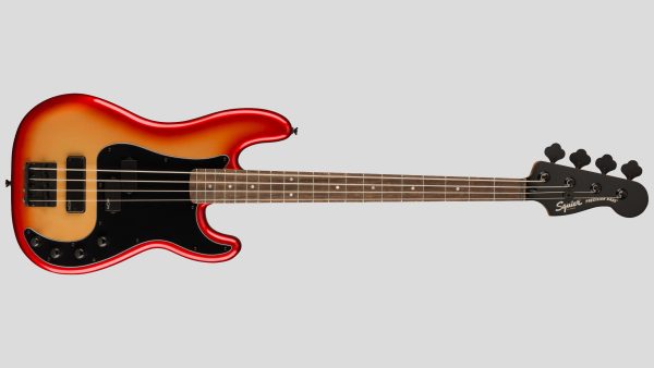 Squier by Fender Contemporary Active Precision Bass PH Sunset Metallic 0370481570 custodia Fender in omaggio