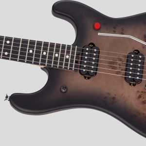 EVH 5150 Deluxe Poplar Burl Ebony Fingerboard Black Burst 4