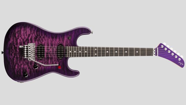 EVH 5150 Deluxe QM Ebony Fingerboard Purple Daze 5108002535 custodia EVH in omaggio