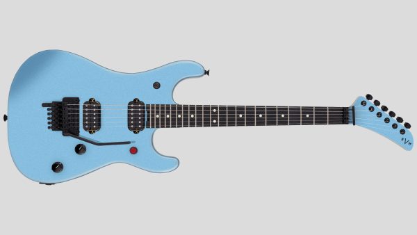 EVH 5150 Standard Ebony Fingerboard Ice Blue Metallic 5108001513 custodia EVH in omaggio