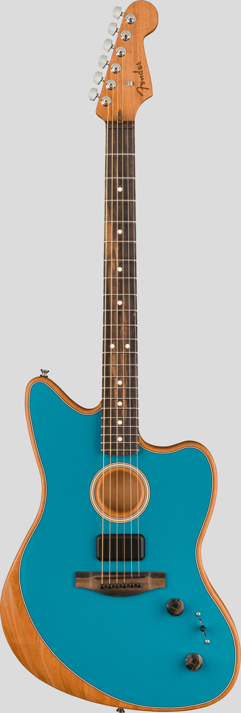 Fender American Acoustasonic Jazzmaster Ocean Turquoise 1