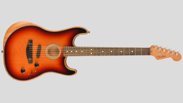 Fender American Acoustasonic Stratocaster 3-C Sunburst 0972023200 inclusa custodia