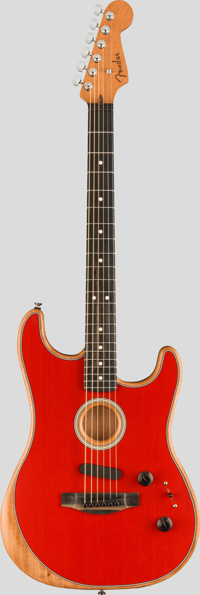 Fender American Acoustasonic Stratocaster Dakota Red 1