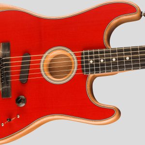 Fender American Acoustasonic Stratocaster Dakota Red 3
