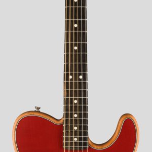 Fender American Acoustasonic Telecaster Crimson Red 1
