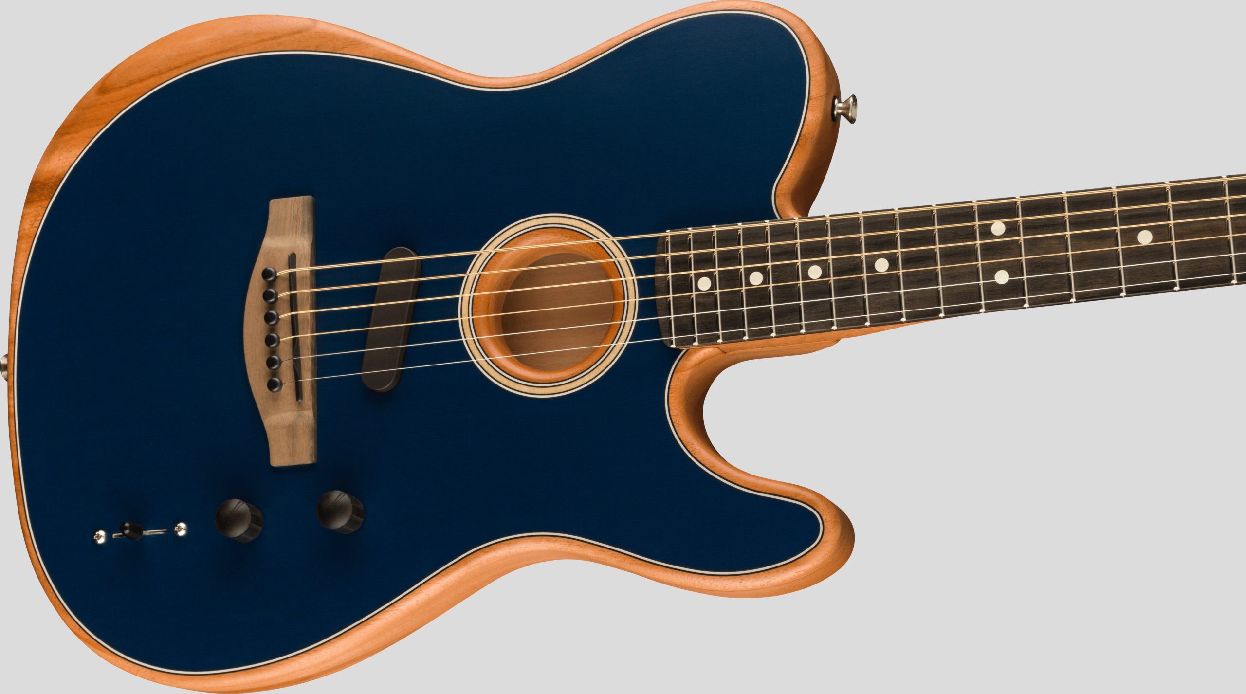 Fender American Acoustasonic Telecaster Steel Blue 3
