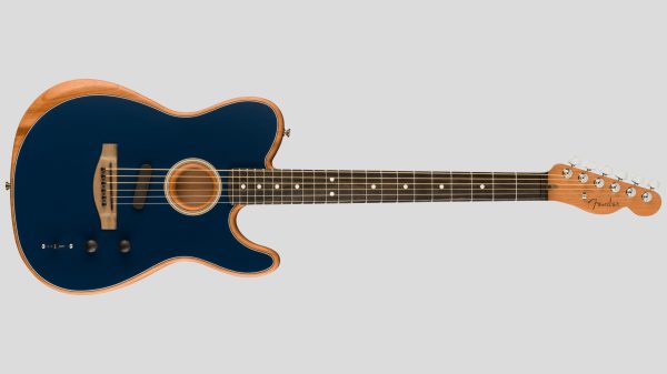 Fender American Acoustasonic Telecaster Steel Blue 0972018271 inclusa custodia