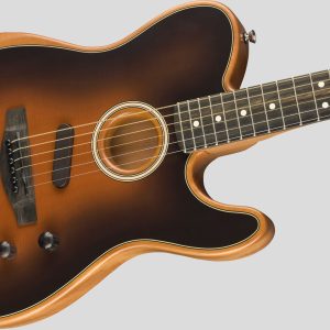 Fender American Acoustasonic Telecaster Sunburst 3