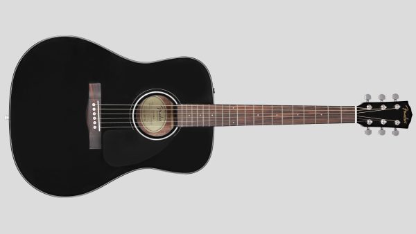 Fender CD-60 Dreadnought V3 DS Black 0970110506 con custodia Fender in omaggio