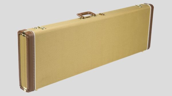 Fender G&G Deluxe Hardshell Case Jazz Bass Tweed 0996173400 Made in Usa
