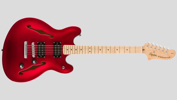 Squier by Fender Affinity Starcaster Candy Apple Red 0370590509 custodia Fender in omaggio