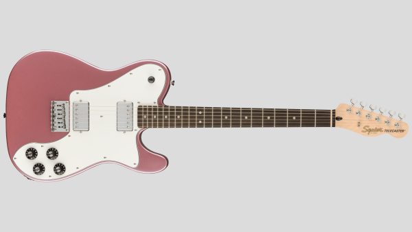 Squier by Fender Affinity Telecaster Deluxe Burgundy Mist 0378250566 custodia Fender in omaggio